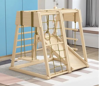 Montessori Climbing Wooden Climbing Frame Set Montessori Climbing Wooden Climbing Frame Set
